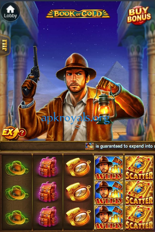 Book of Gold Slots – Wild Symbols, Scatter Bonus, and Egyptian Adventure Theme